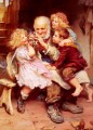 Großväter Favoriten idyllischen Kinder Arthur John Elsley Haustier Kinder